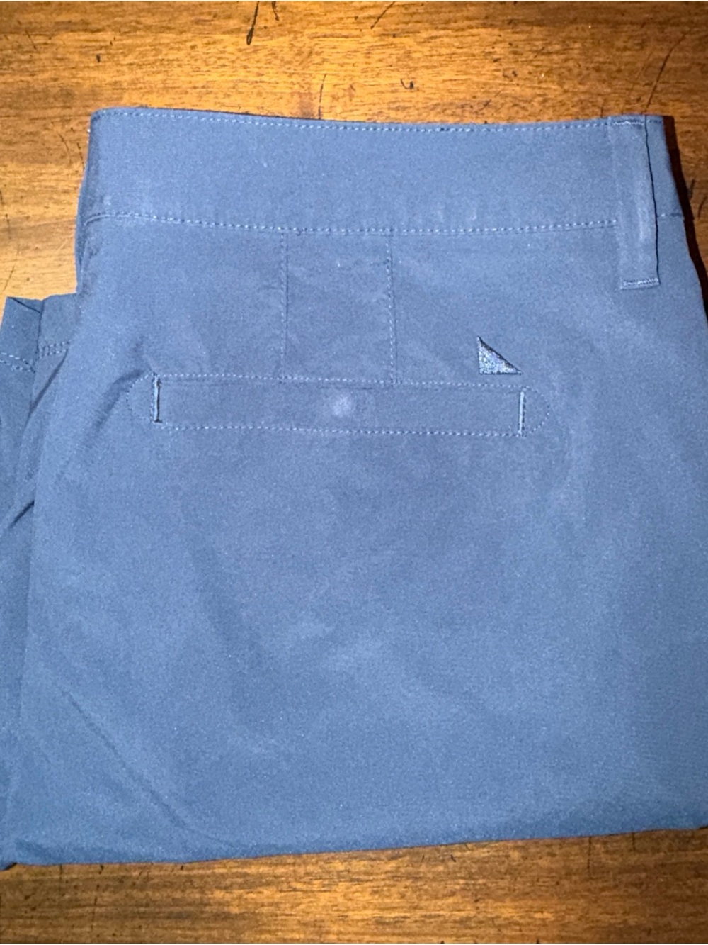 UNTUCKit Men's Flat Front Shorts - Navy Blue